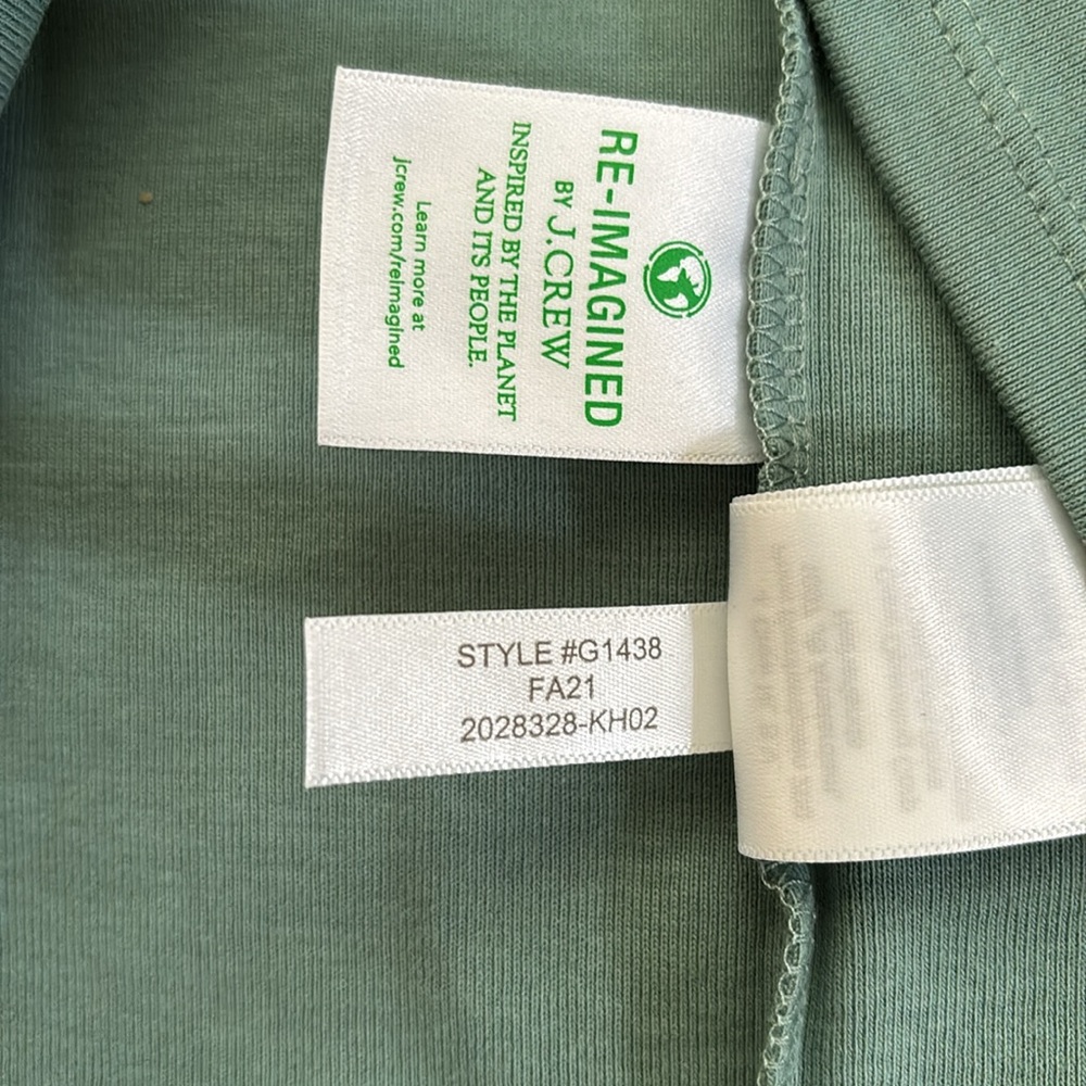J.Crew Slim perfect T-shirt Green Small - Picture 9 of 9